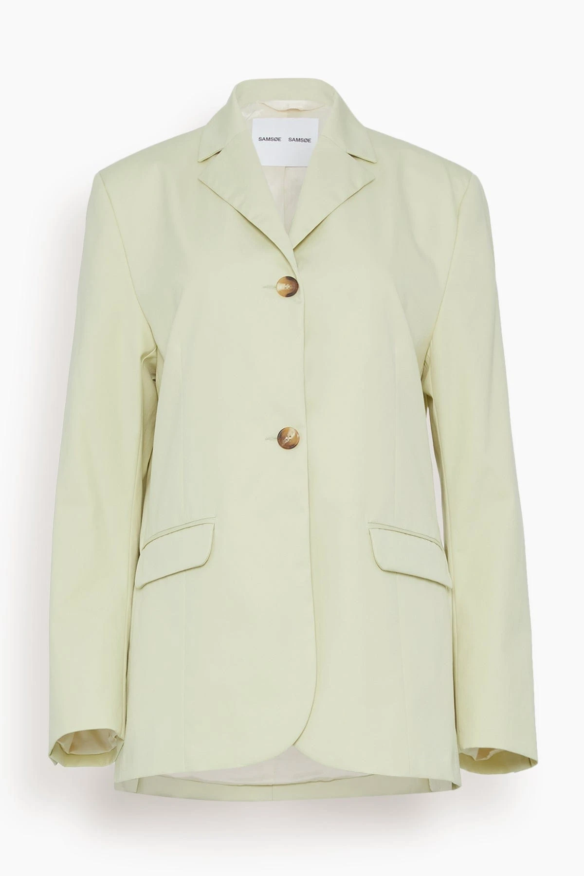 Samsoe Samsoe Meme Blazer In Aloe Wash 1 Samsoe Samsoe Meme Blazer In Aloe Wash