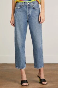 AGOLDE 90s Crop Jean In Hooked 6 AGOLDE 90s Crop Jean In Hooked -Dries Van Noten Shop agolde 90s crop jean in hooked 2