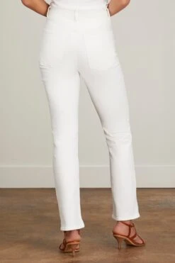 AGOLDE High Rise Stovepipe In Cake -Dries Van Noten Shop agolde high rise stovepipe in cake 3