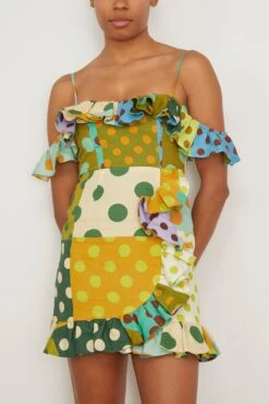 Dione Mini Dress In Multi -Dries Van Noten Shop alemais DioneMiniDressinMulti 2