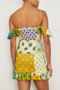 Dione Mini Dress In Multi -Dries Van Noten Shop alemais DioneMiniDressinMulti 3