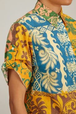 Archie Shirt In Multi -Dries Van Noten Shop alemais archie shirt in multi 4