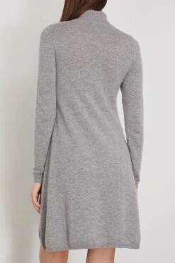 ALLUDE Mock Dress In Heather Melange -Dries Van Noten Shop allude MockDressinHeatherMelange 3