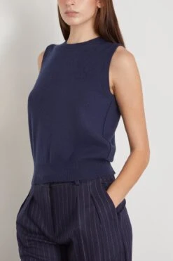 ALLUDE RD Sweater 0/1 In Sapphire -Dries Van Noten Shop allude RDSweater01inSapphire 2