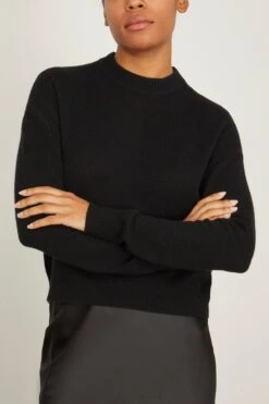ALLUDE RD Sweater In Black -Dries Van Noten Shop allude RDSweaterinBlack 2