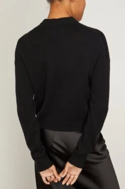 ALLUDE RD Sweater In Black -Dries Van Noten Shop allude RDSweaterinBlack 3