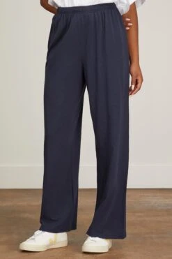 American Vintage Laweville Pant In Navy Vintage -Dries Van Noten Shop american LawevillePantinNavyVintage 2