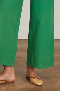 Fallon Pull On Pant In Kelly Green -Dries Van Noten Shop ann mashburn fallon pull on pant in kelly green 4