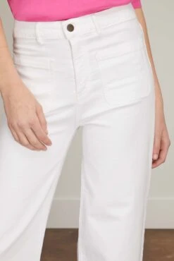 Column Patch Pocket Jean In White -Dries Van Noten Shop annmashburn ColumnPatchPocketJeaninWhite 4 1