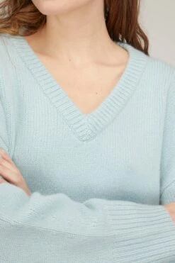 Battersea Top In Egg Shell -Dries Van Noten Shop arch4 battersea sweater in egg shell 4 1