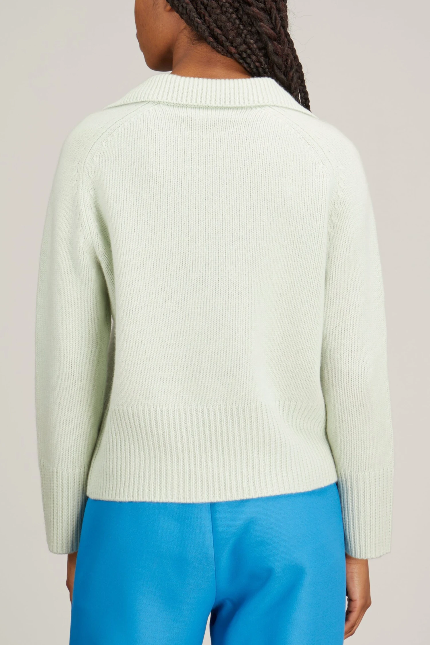 Clifton Gate Jumper In Hint Of Mint 4 Clifton Gate Jumper In Hint Of Mint - Image 4