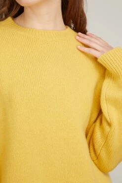 The Ivy Jumper In Canary Yellow -Dries Van Noten Shop arch4 the ivy jumper in canary yellow 4 1