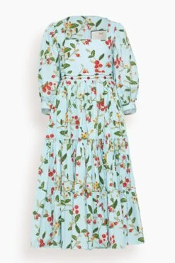 Miel Midi Dress In Frutal