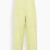 Dries Van Noten Partan Pant In Yellow