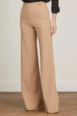 Anouk A-Line Pant In Taupe 7 Anouk A-Line Pant In Taupe -Dries Van Noten Shop callas milano anouk aline pant in taupe 2