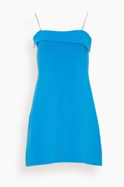 Silica Mini Dress In Blue