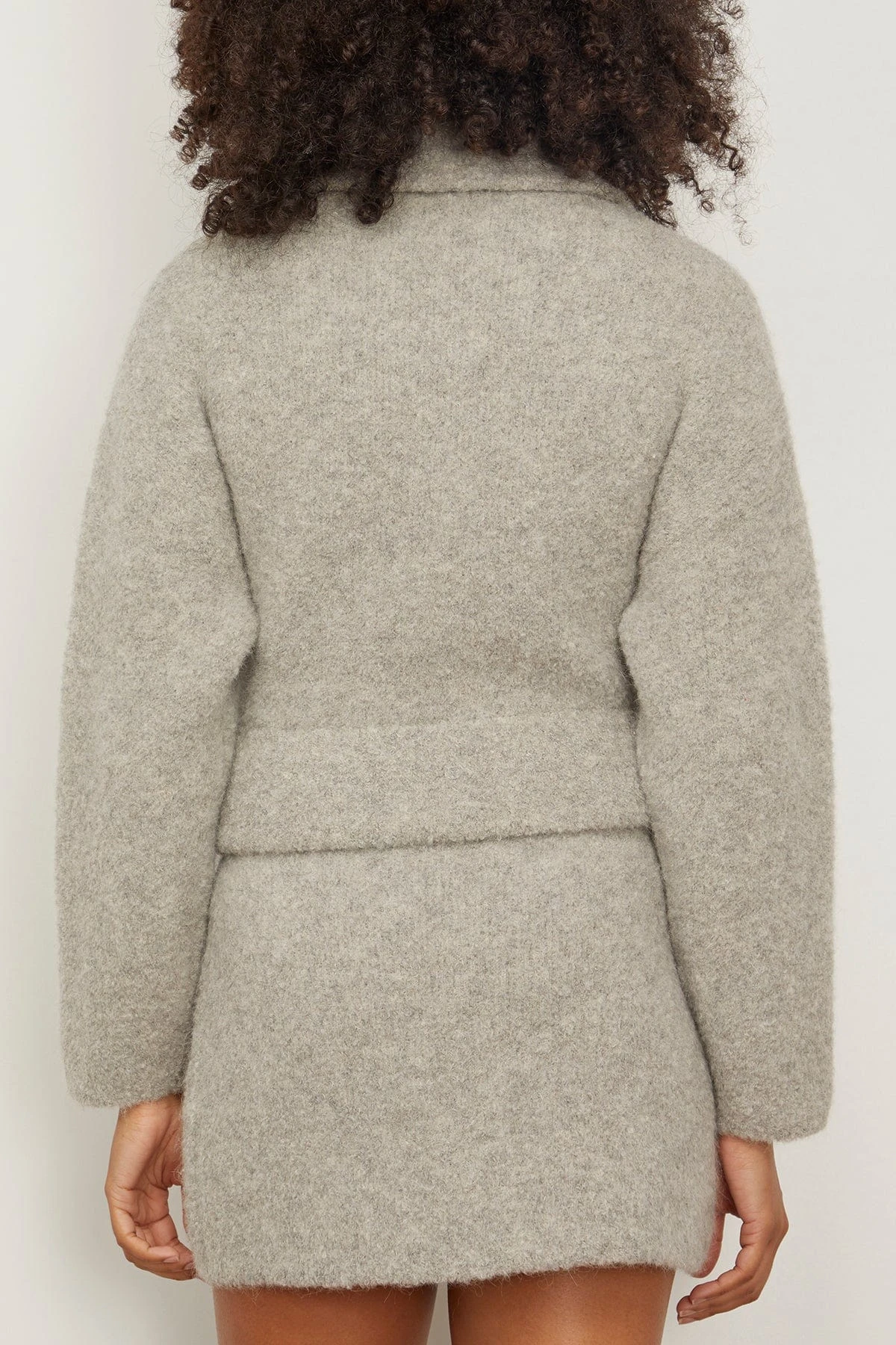 Hugo Boucle Bomber In Grey 4 Hugo Boucle Bomber In Grey - Image 4