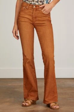 Camila Mid Rise Boot Cut Jean In Rust 6 Camila Mid Rise Boot Cut Jean In Rust -Dries Van Noten Shop cout camila mid rise boot cut jean in rust 2