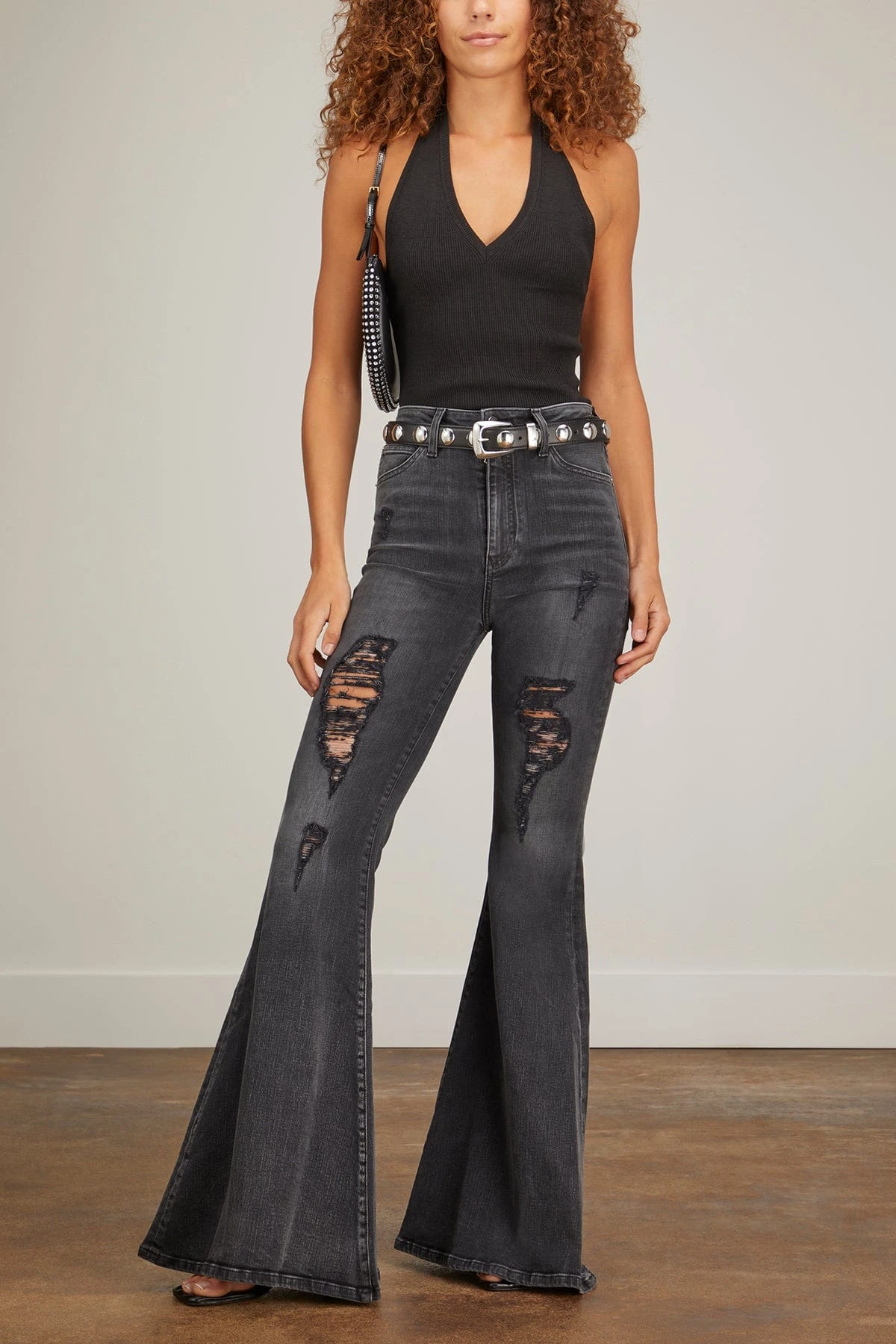 Heidi Stretch Denim Super High Rise Super Bell Jean In Jagger 2 Heidi Stretch Denim Super High Rise Super Bell Jean In Jagger - Image 2