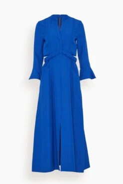 DOROTHEE SCHUMACHER Summer Cruise Dress In Royal Blue