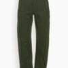 Lemaire Twisted Pant In Green