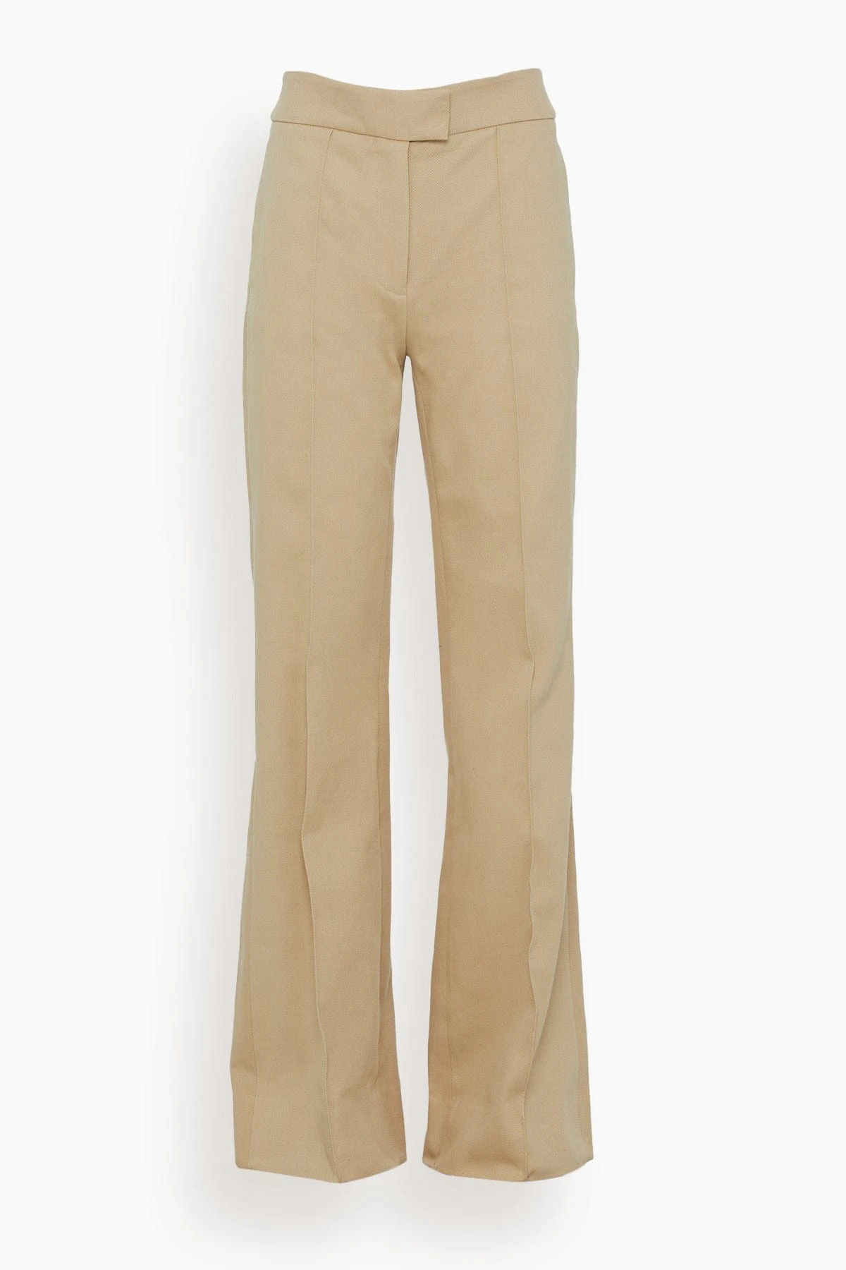 Straight Leg Trouser In Khaki 1 Straight Leg Trouser In Khaki