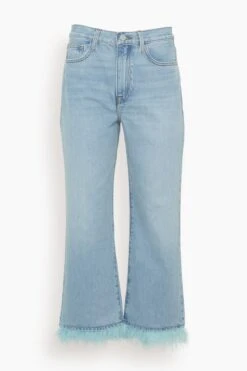 FRAME Le Dancing Jane Crop Jean In Legacy Clean
