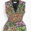 Dries Van Noten Bilal Blazer Vest In Multi