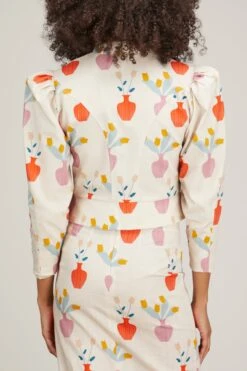 Amoako Jacket In Flower Vase -Dries Van Noten Shop destree amoako jacket in flower vase 3