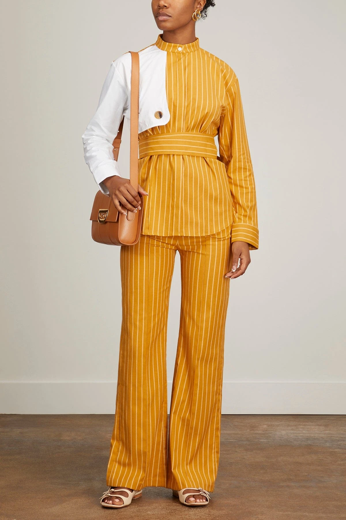 Hans Shirt In Mustard 2 Hans Shirt In Mustard - Image 2