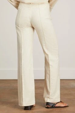 Yoshi Pant In Ecru Fleck -Dries Van Noten Shop destree yoshi pant in ecru fleck 3