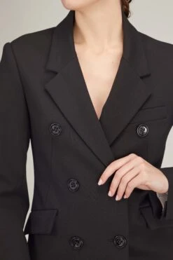 DOROTHEE SCHUMACHER Emotional Essence Jacket In Pure Black 9 DOROTHEE SCHUMACHER Emotional Essence Jacket In Pure Black -Dries Van Noten Shop dorothee EmotionalEssenceJacketinPureBlack 4 1