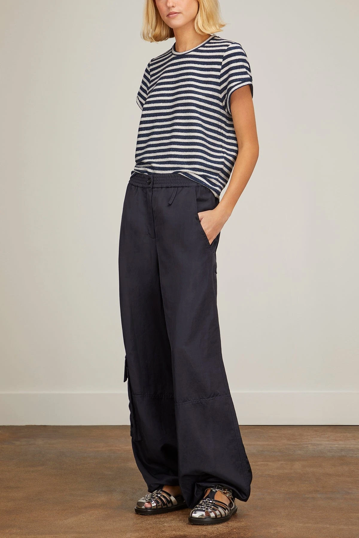 DOROTHEE SCHUMACHER Slouchy Coolness Pants In Dark Blue 2 DOROTHEE SCHUMACHER Slouchy Coolness Pants In Dark Blue - Image 2