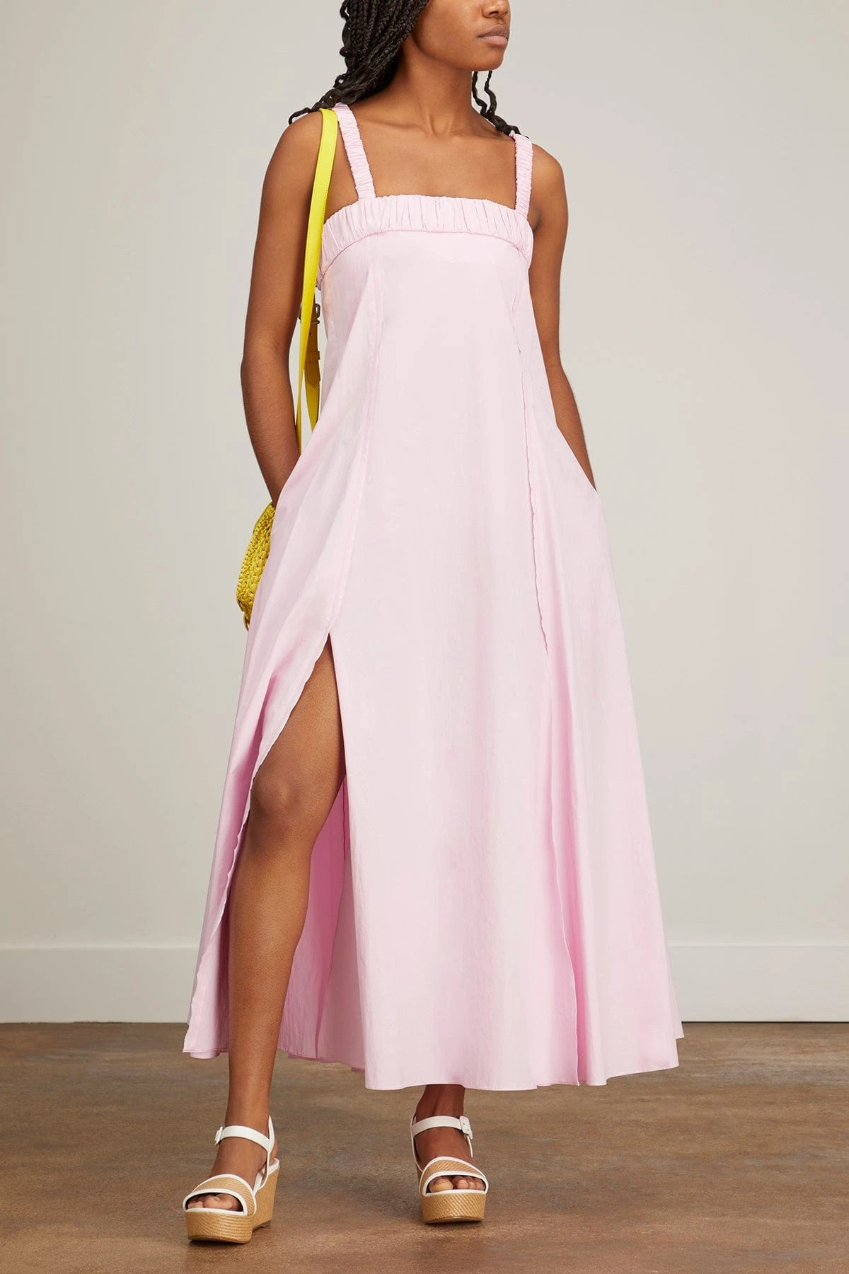 DOROTHEE SCHUMACHER Cotton Coolness Dress In Light Pink 2 DOROTHEE SCHUMACHER Cotton Coolness Dress In Light Pink - Image 2