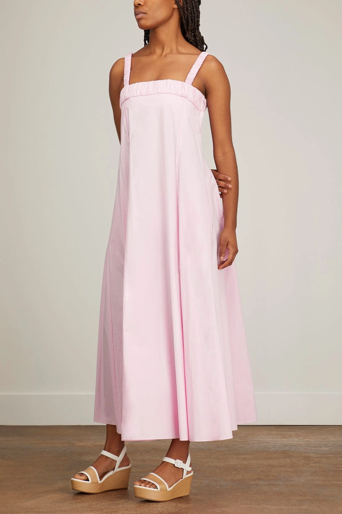 DOROTHEE SCHUMACHER Cotton Coolness Dress In Light Pink 3 DOROTHEE SCHUMACHER Cotton Coolness Dress In Light Pink - Image 3