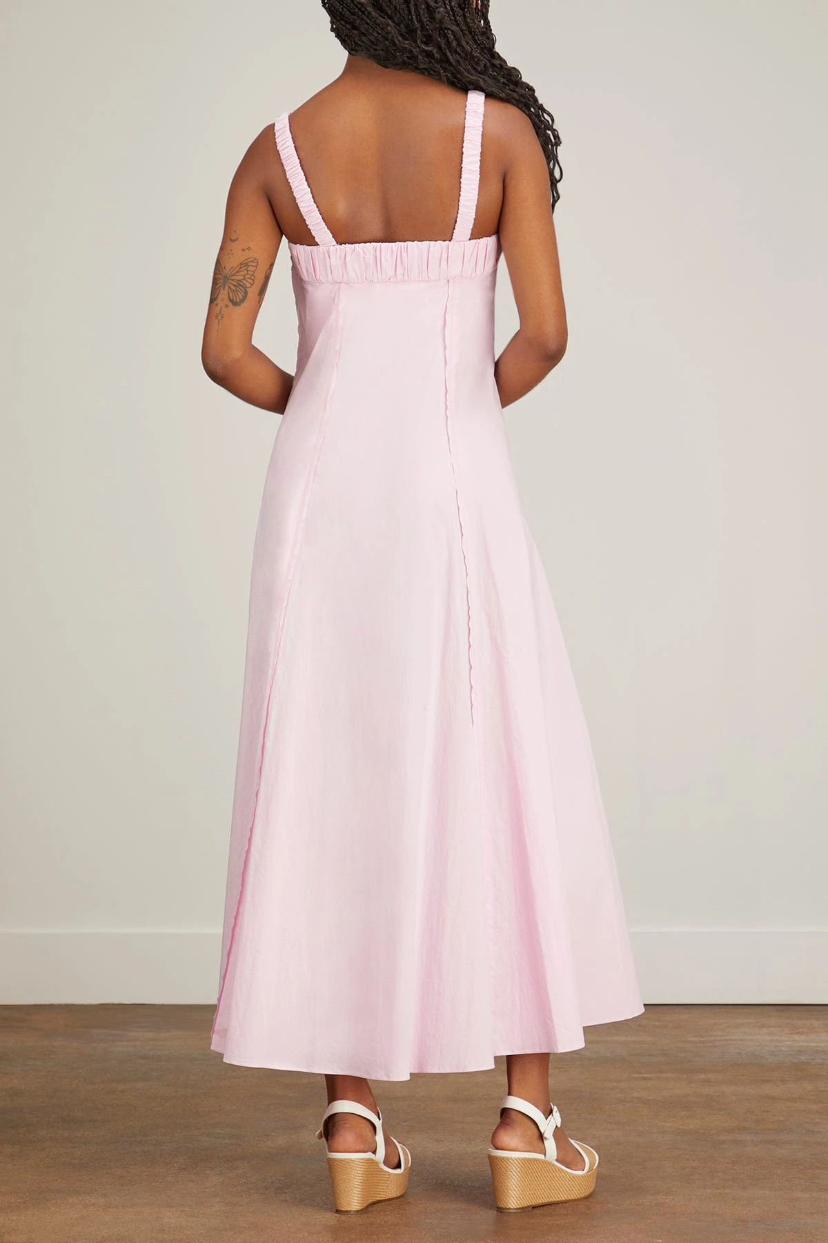 DOROTHEE SCHUMACHER Cotton Coolness Dress In Light Pink 4 DOROTHEE SCHUMACHER Cotton Coolness Dress In Light Pink - Image 4