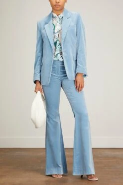 Dries Van Noten Shop -Dries Van Noten Shop dorothee schumacher elegance softness pant in shaded blue 1