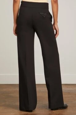 DOROTHEE SCHUMACHER Emotional Essence Pants In Pure Black -Dries Van Noten Shop dorothee schumacher emotional essence pants in pure black 3