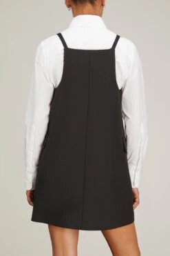 DOROTHEE SCHUMACHER Striking Coolness Dress In Pure Black -Dries Van Noten Shop dorothee schumacher striking coolness dress in pure black 3