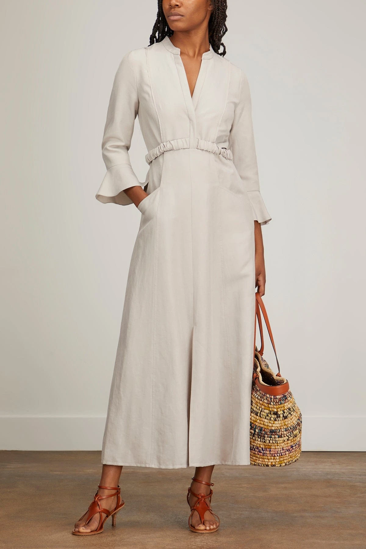 DOROTHEE SCHUMACHER Summer Cruise Dress In Soft Beige 2 DOROTHEE SCHUMACHER Summer Cruise Dress In Soft Beige - Image 2