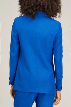 DOROTHEE SCHUMACHER Summer Cruise Jacket In Royal Blue 7 DOROTHEE SCHUMACHER Summer Cruise Jacket In Royal Blue -Dries Van Noten Shop dorothee schumacher summer cruise jacket in royal blue 3