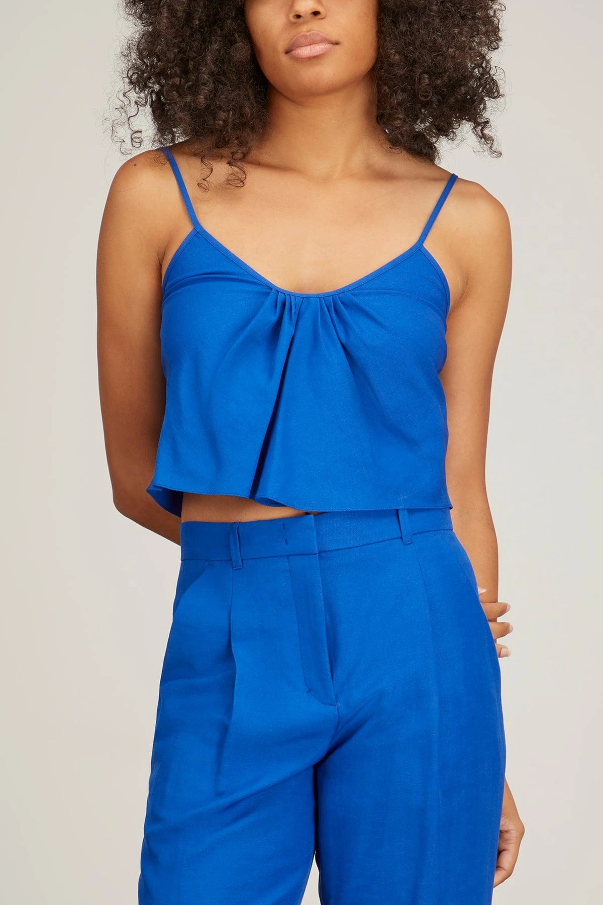 DOROTHEE SCHUMACHER Summer Cruise Top In Royal Blue 3 DOROTHEE SCHUMACHER Summer Cruise Top In Royal Blue - Image 3