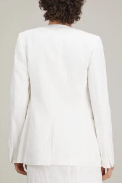 Dries Van Noten Bela Jewel Jacket In White -Dries Van Noten Shop dries BelaJewelJacketinWhite 3