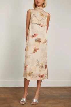 Dries Van Noten Daras Dress In Ecru -Dries Van Noten Shop dries DarasDressinEcru 2