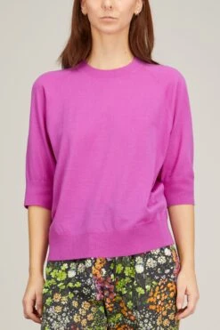Dries Van Noten Tulla Sweater In Fuchsia -Dries Van Noten Shop dries TullaSweaterinFuchsia 2