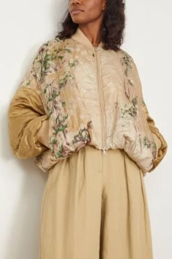 Dries Van Noten Veston Jacket In Ecru -Dries Van Noten Shop dries VestonJacketinEcru 2