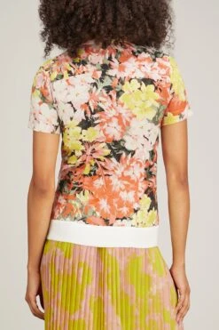 Dries Van Noten Cloudy Bis Shirt In Orange -Dries Van Noten Shop dries cloudy bis shirt in orange 3