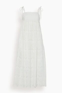 ULLA JOHNSON Matilde Dress In Pristine
