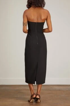 Darya Dress In Black -Dries Van Noten Shop estott darya dress in black 3