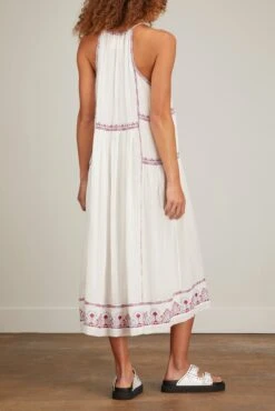 Pamela Dress In White 8 Pamela Dress In White -Dries Van Noten Shop etoile isabel marant pamela dress in white 3